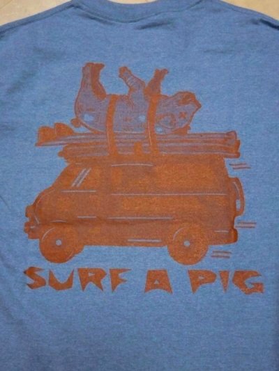 画像5: SURF A PIG　プリントＴシャツ　SＴ－４