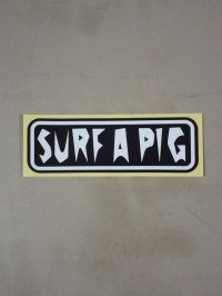 SURF A PIG　ステッカー　ＳＳ－１
