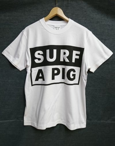 画像1: SURF A PIG　プリントＴシャツ　SＴ－２４