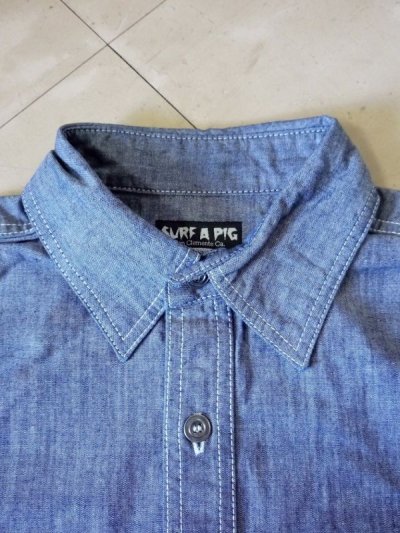 画像3: SURF A PIG　長袖シャンブレーシャツ　ＳＨ－５