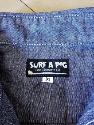 画像4: SURF A PIG　長袖シャンブレーシャツ　ＳＨ－５
