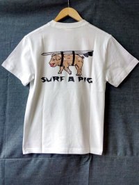 SURF A PIG　プリントＴシャツ　SＴ－２５