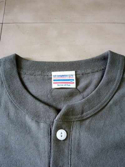 画像7: Delbombers&Co.　ヘンリーネックプリントＴシャツ　ＤＰＴ－１