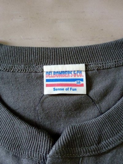 画像8: Delbombers&Co.　ヘンリーネックプリントＴシャツ　ＤＰＴ－１