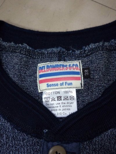 画像3: Delbombers&Co.　ヘンリーネックロングスリーブＴ　ＤＬＴ－２