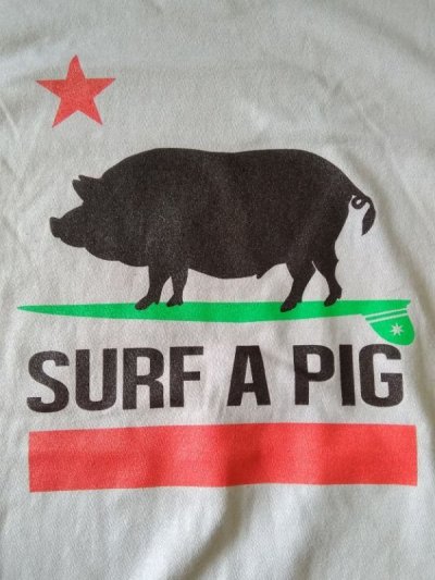 画像8: SURF A PIG　プリントＴシャツ　SＴ－１１