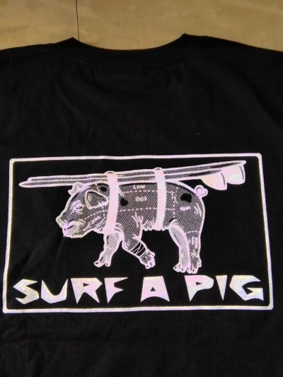 画像9: SURF A PIG　プリントＴシャツ　SＴ－８