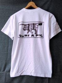 SURF A PIG　プリントＴシャツ　SＴ－８