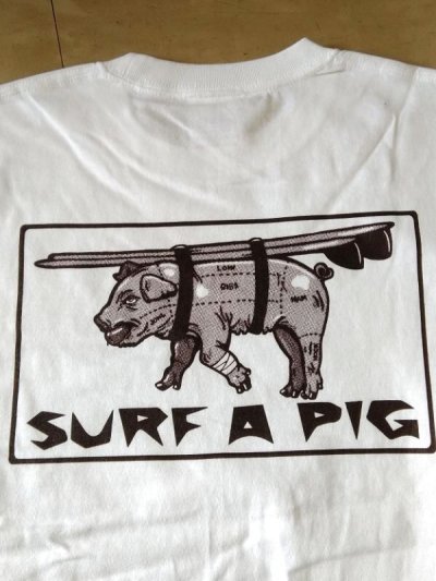 画像7: SURF A PIG　プリントＴシャツ　SＴ－８