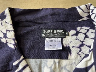 画像6: SURF A PIG　ハワイアンシャツ　ＳＨ－６