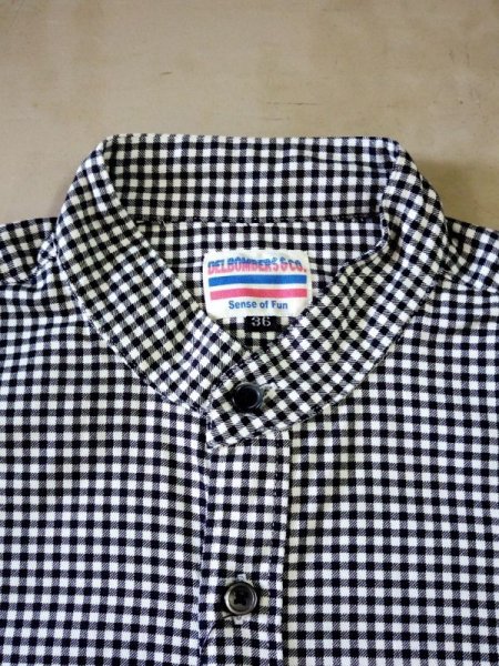 画像7: Delbombers&Co.　バンドカラー五分袖シャツ　ＤＷーＳＨ３ (7)