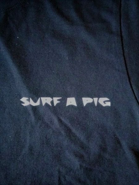 画像10: SURF A PIG　プリントＴシャツ　SＴ－８ (10)