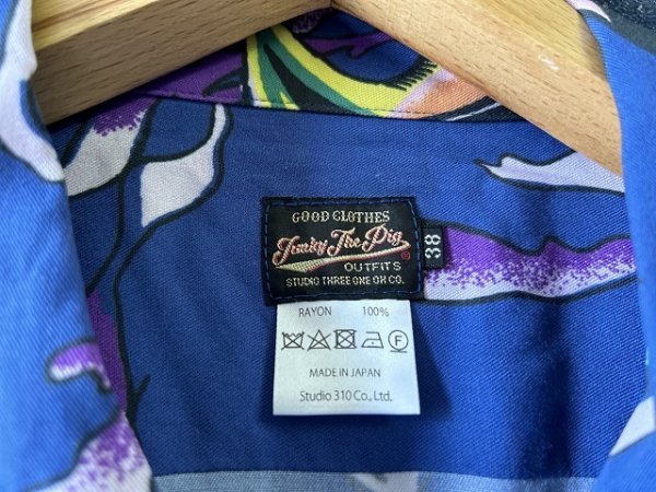 画像6: JUNKY THE PIG　ハワイアンシャツ　ＪS－１ (6)