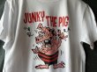 画像2: JUNKY THE PIG　プリントTシャツ　JT－１ (2)